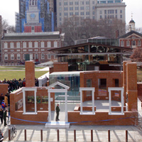 The President's House on Independence Mall